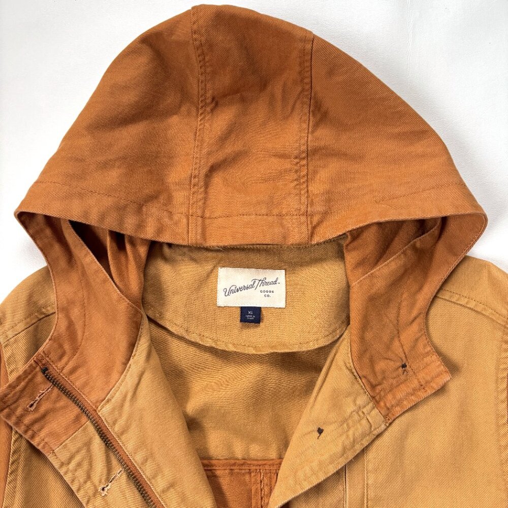 Universal Thread Long Mustard Barn Jacket Utility… - image 5